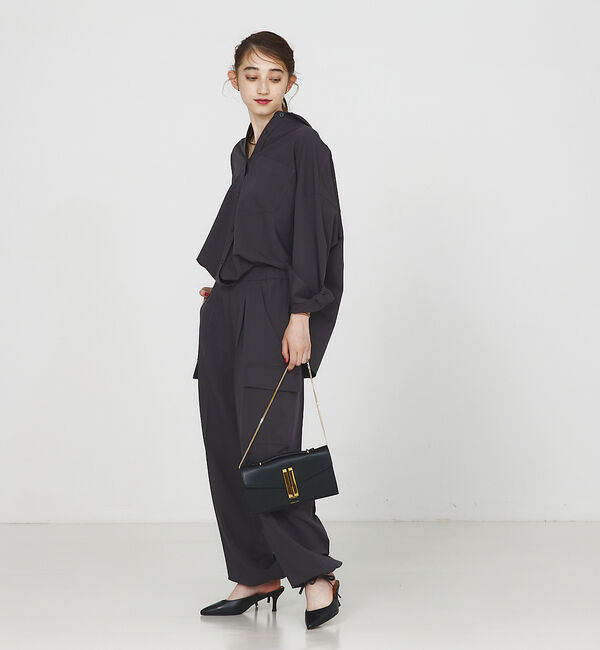 Rouge vif「【セットアップ対応】ツイルバックスリットシャツ」|シャツ・ブラウス|