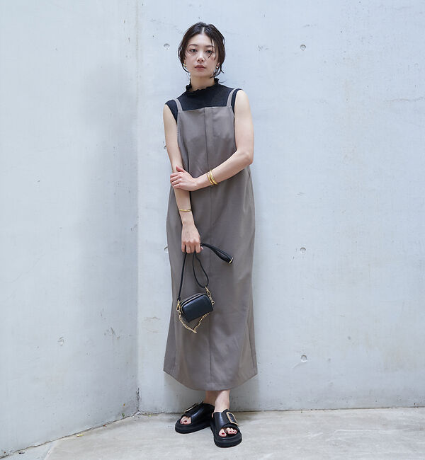 Rouge vif「シアーアメスリラメリブハイネック」|ニット・セーター|