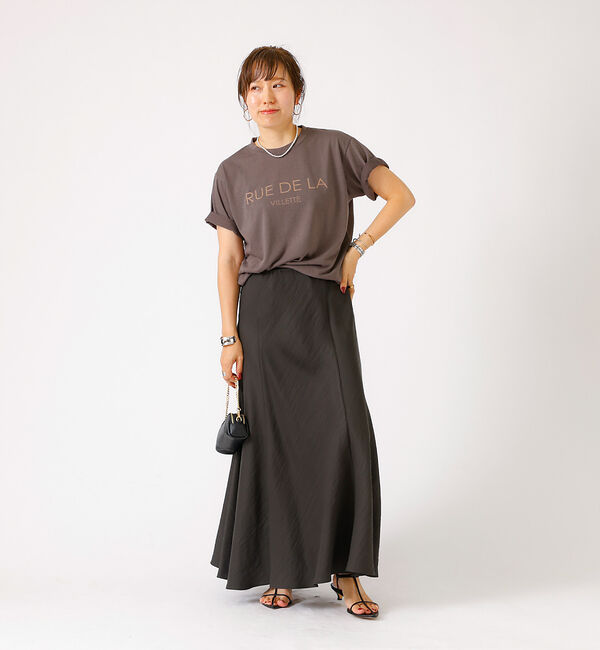 Rouge vif「切替フィブリルマキシスカート」|スカート|