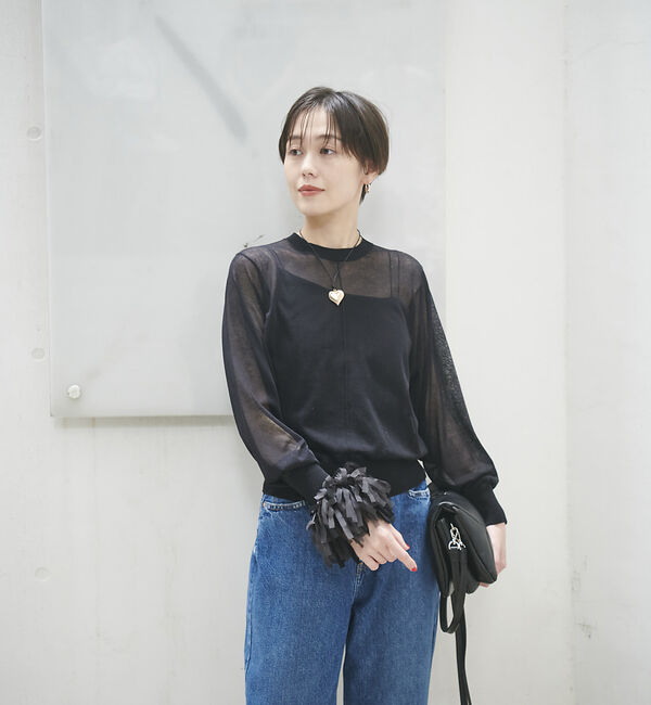 Rouge vif「【Ettika/エティカ】コードハートペンダント」|ネックレス|