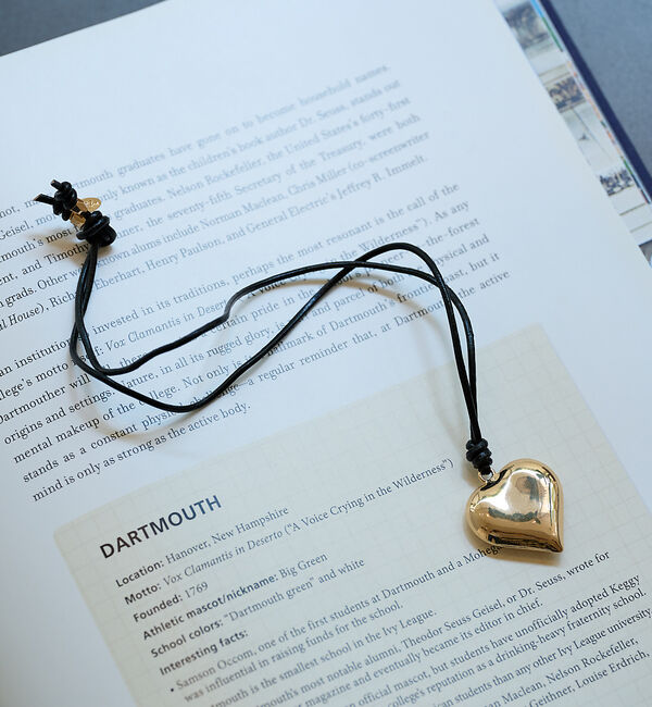 Rouge vif「【Ettika/エティカ】コードハートペンダント」|ネックレス|