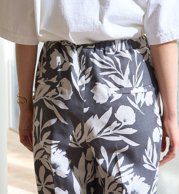 Rouge vif「モノトーンプリントイージーパンツ」|その他|