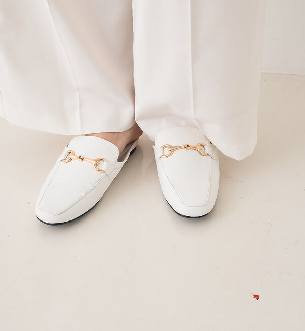 Rouge vif「【一部店舗限定】ビット付きスリッポンローファー」|ローファー|