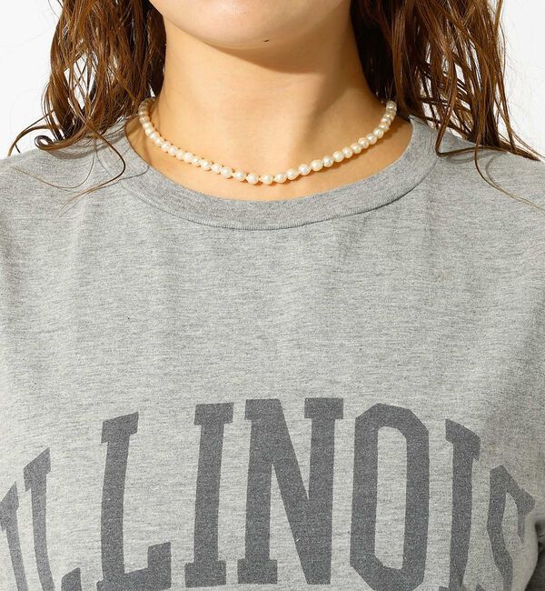 Rouge vif「【REMI RELIEF / レミレリーフ】LW加工T "ILLINOIS" /」|Tシャツ・カットソー|