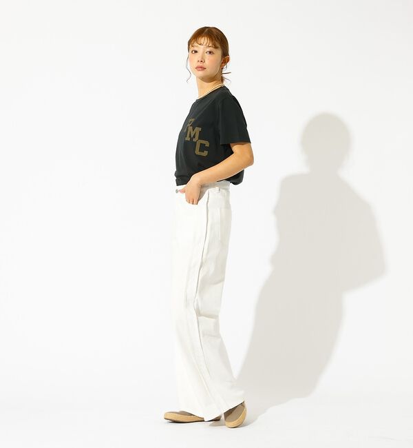 Rouge vif「【REMI RELIEF / レミレリーフ】LW加工T "RMC" / ロゴTシ」|Tシャツ・カットソー|