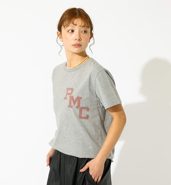Rouge vif「【REMI RELIEF / レミレリーフ】LW加工T "RMC" / ロゴTシ」|Tシャツ・カットソー|