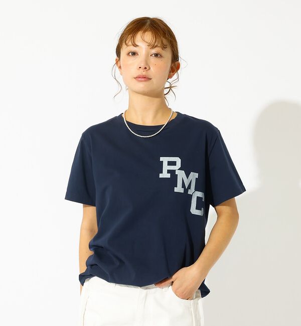 Rouge vif「【REMI RELIEF / レミレリーフ】LW加工T "RMC" / ロゴTシ」|Tシャツ・カットソー|