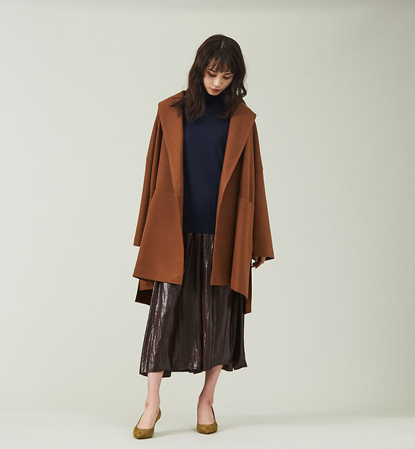 qualite「【セットアップ対応】グロッシーサテンドレープパンツ」|その他|