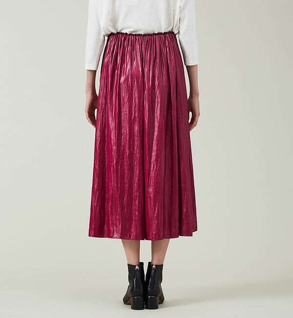 qualite「【セットアップ対応】グロッシーサテンドレープパンツ」|その他|