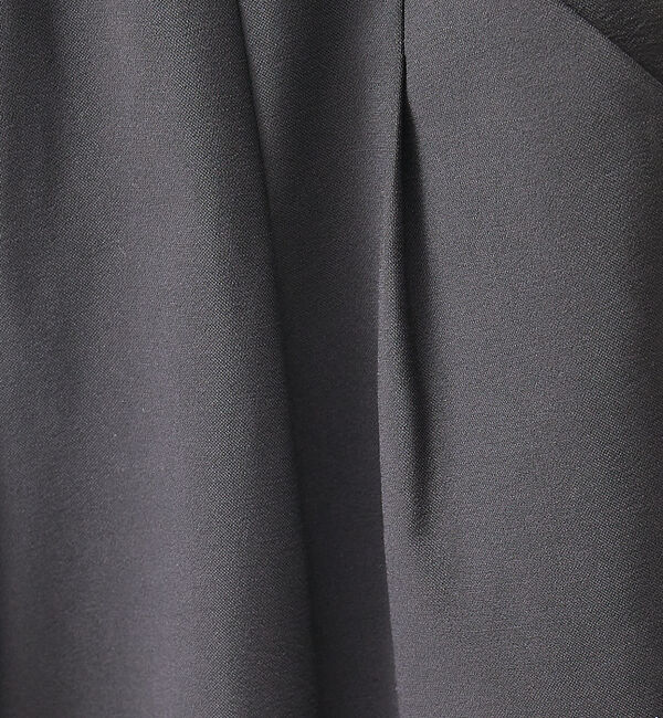 qualite「コットンリネン2WAYストレッチタックパンツ」|その他|