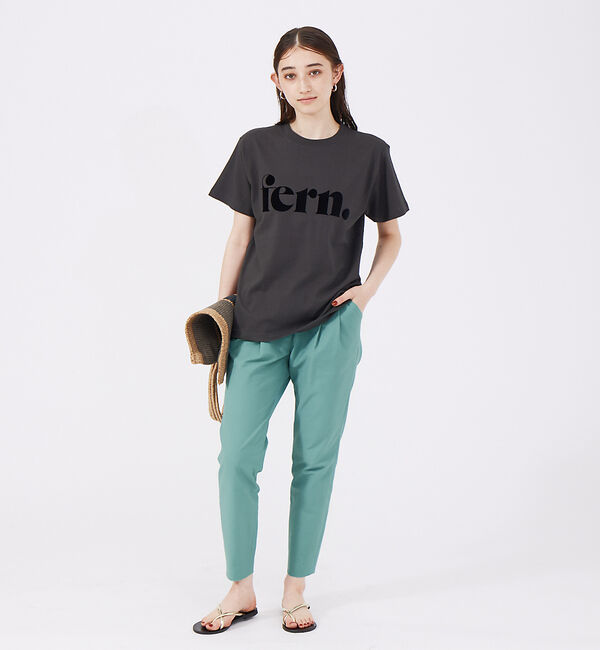 qualite「コットンリネン2WAYストレッチタックパンツ」|その他|