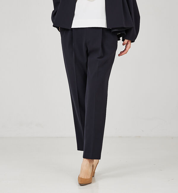 qualite「【セットアップ対応】タックテーパードパンツ」|その他|