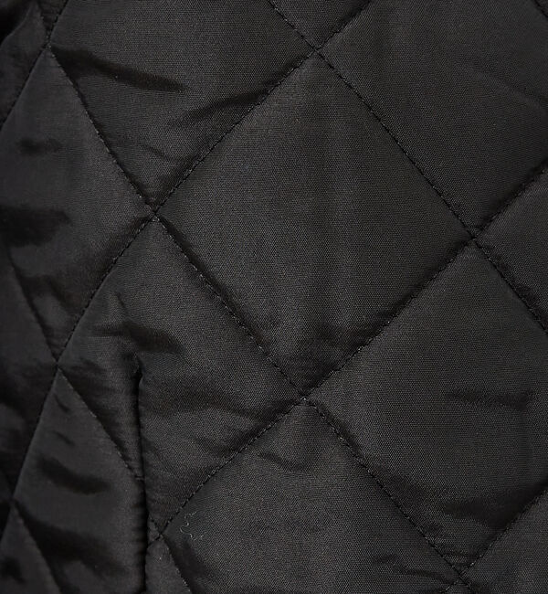 qualite「【TRADITIONAL WEATHERWEAR】キルティングノーカラーブルゾン」|ブルゾン・スタジャン|