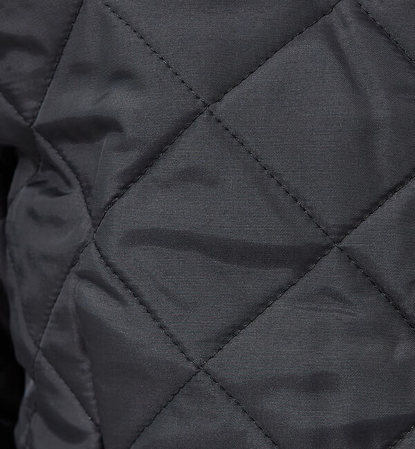 qualite「【TRADITIONAL WEATHERWEAR】キルティングノーカラーブルゾン」|ブルゾン・スタジャン|