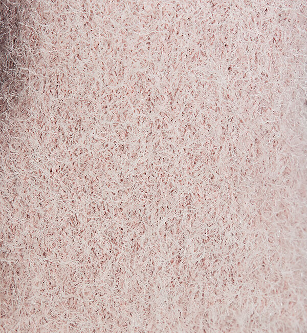 qualite「ラメシャギーニットベスト」|ベスト・ジレ|