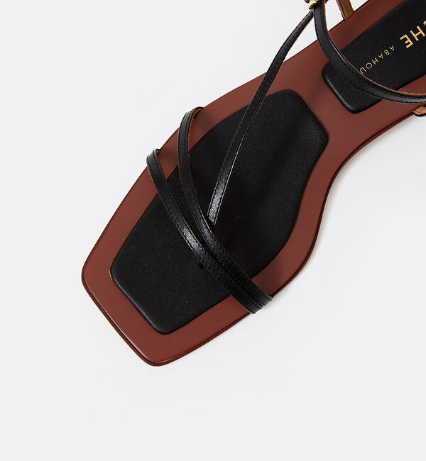 AU BANNISTER「華奢ストラップコンフォートフラットサンダル」|サンダル|