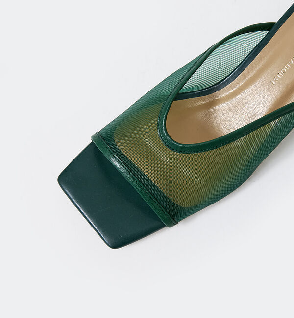 AU BANNISTER「メッシュミュールサンダル」|サンダル|