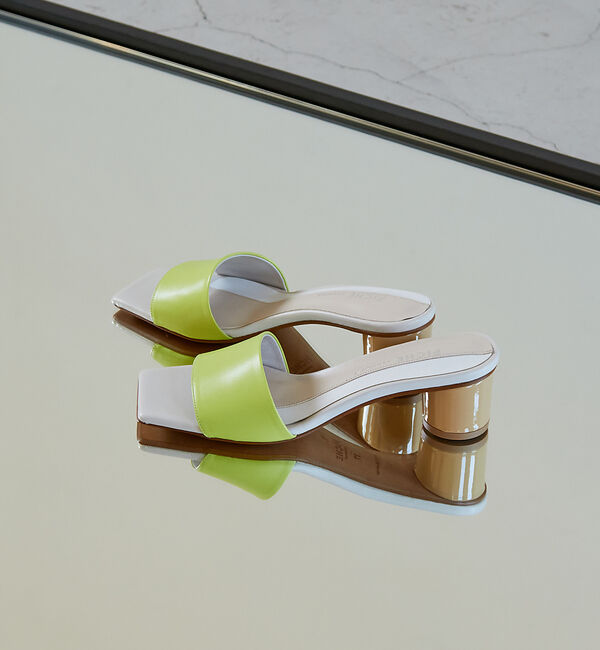 AU BANNISTER「カラーブロックミュール」|サンダル|