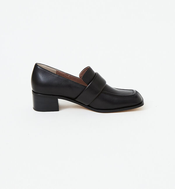 AU BANNISTER「スクエアトゥヒールアップローファー」|ローファー|