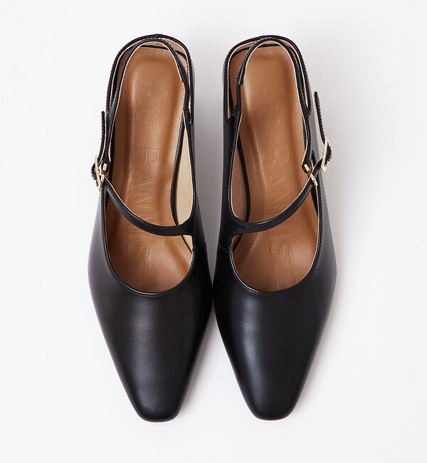 AU BANNISTER「バックオープンストラップパンプス」|サンダル|