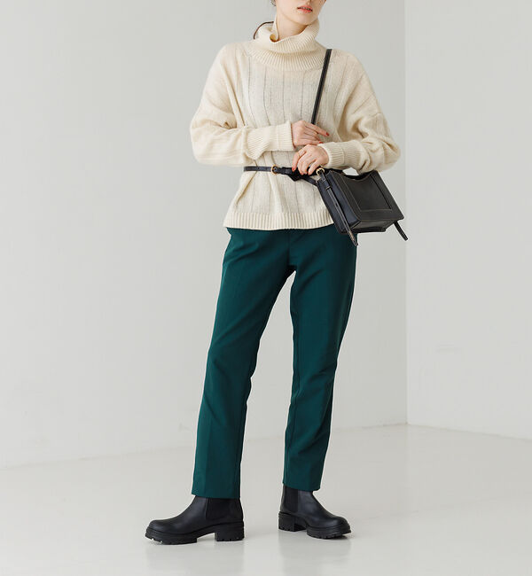 LOWELL things「【LEE掲載】Trench/レザーフラップショルダーBAG」|ショルダー・メッセンジャー|