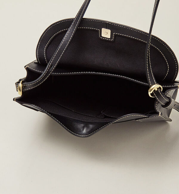 LOWELL things「【LEE掲載】Trench/レザーフラップショルダーBAG」|ショルダー・メッセンジャー|