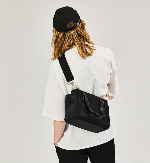 LOWELL things「オシゴトミニトートバッグ」|ショルダー・メッセンジャー|ブラック