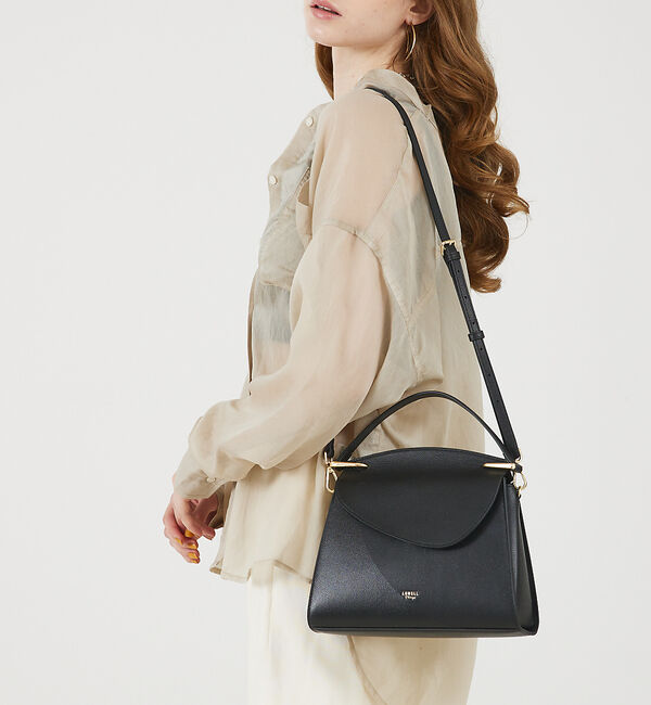 LOWELL things「Arc/レザーワンハンドル2wayショルダーバッグ」|ショルダー・メッセンジャー|