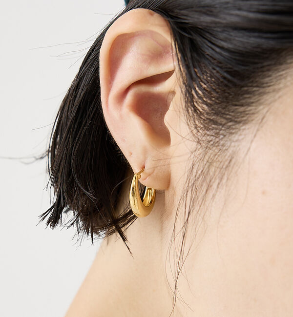 The Store by C' 「【MARIHA】Mystic Orbs／フープピアス」|ピアス|ゴールド