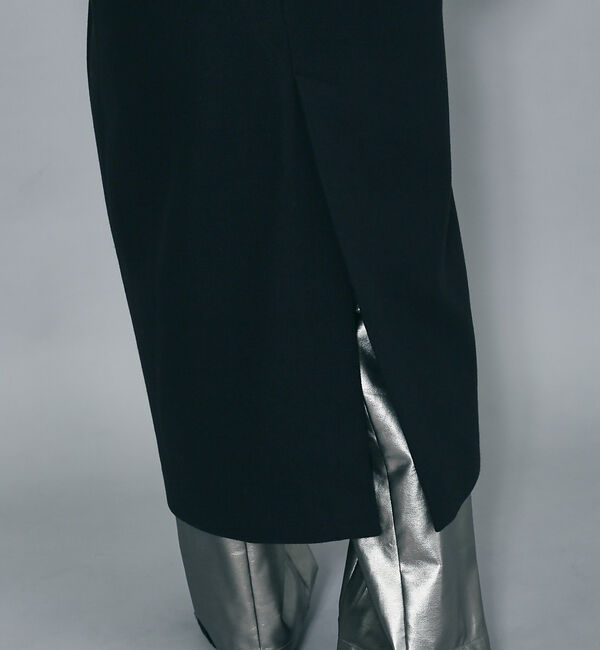 NOMINE「袖キルティングステンカラーコート」|ステンカラーコート|