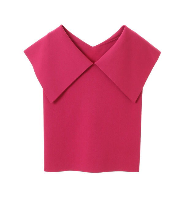 TIARA「ビッグカラーニット」|ニット・セーター|