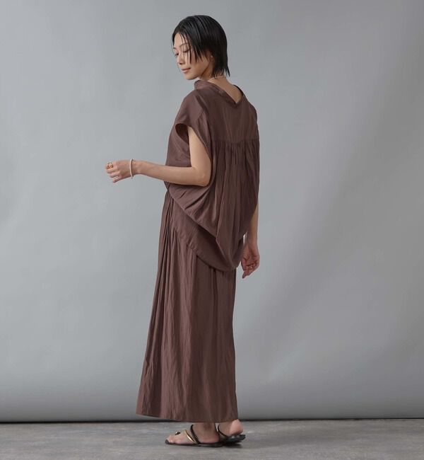 Liesse「バックギャザーブラウス」|シャツ・ブラウス|