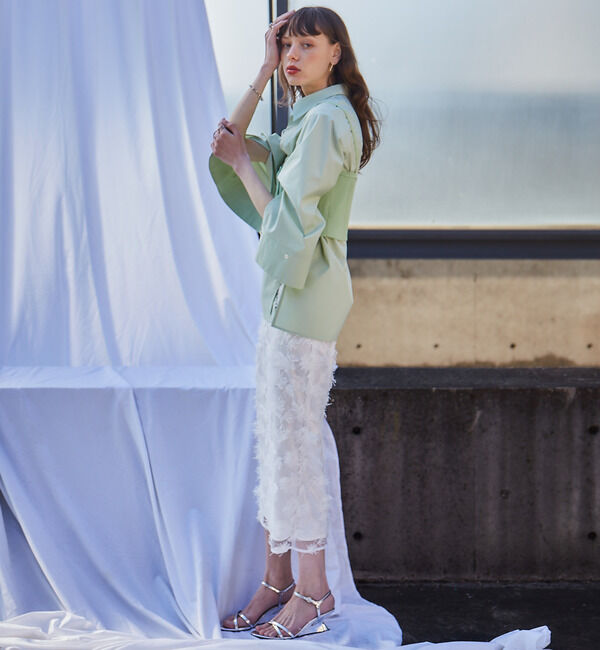 Soffitto「ジップ開きニットビスチェ」|ニット・セーター|