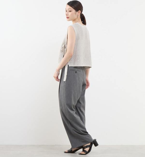 Soffitto「スパンコールメッシュニット」|ニット・セーター|