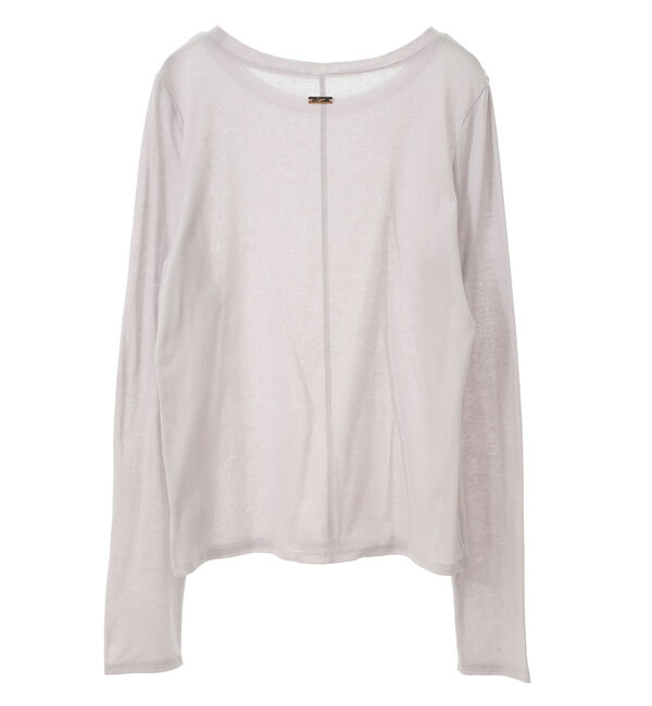 Soffitto「コットン丸首インナーロングTシャツ」|Tシャツ・カットソー|