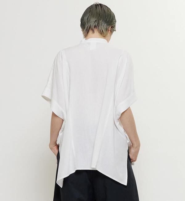 Soffitto「【nota della mano sinistra（ノータ デラ マノ シニストラ）】ドルマンスクエアシャツ」|シャツ・ブラウス|