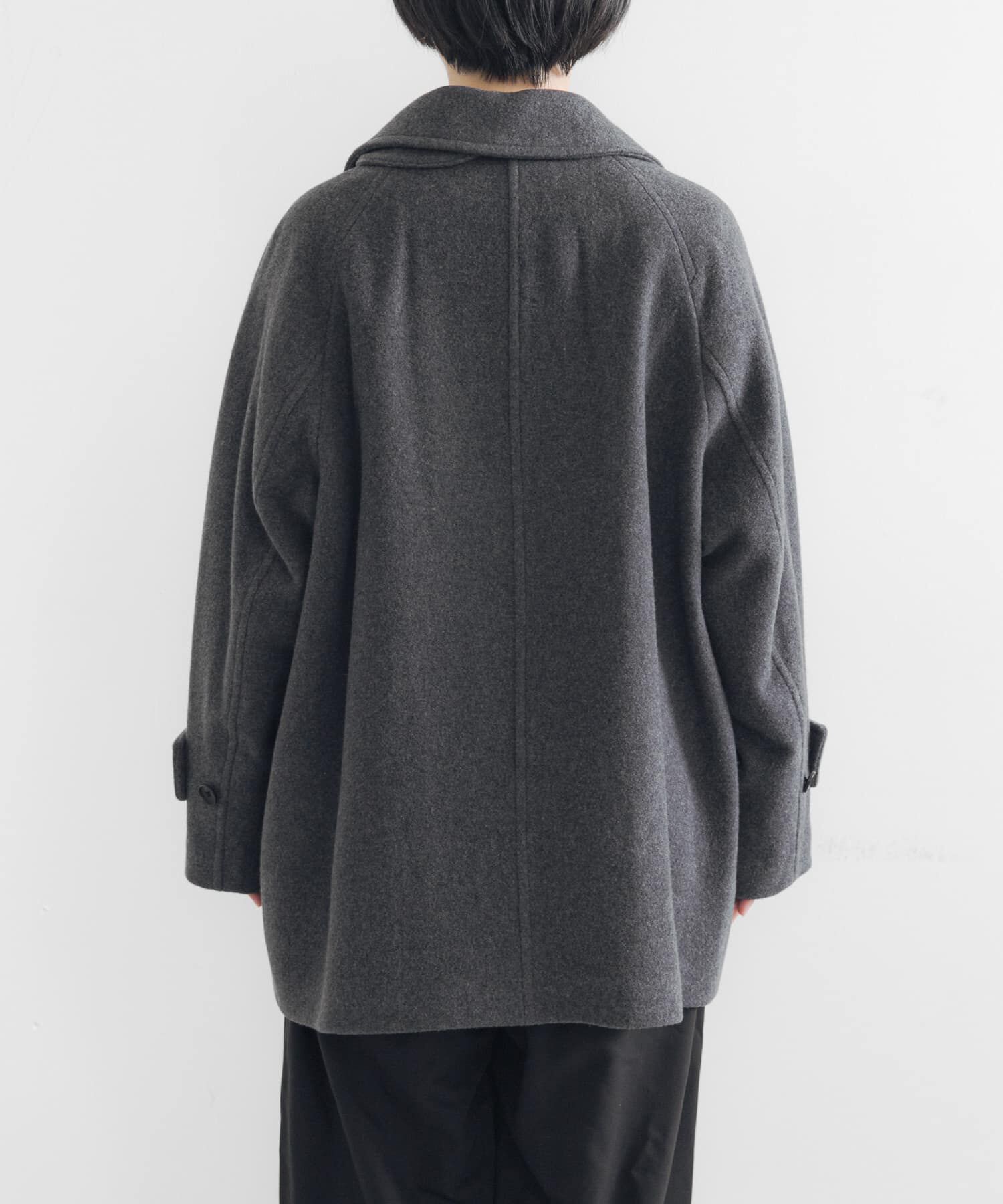 URBAN RESEARCH「スーパー100メルトンPコート」|ピーコート|