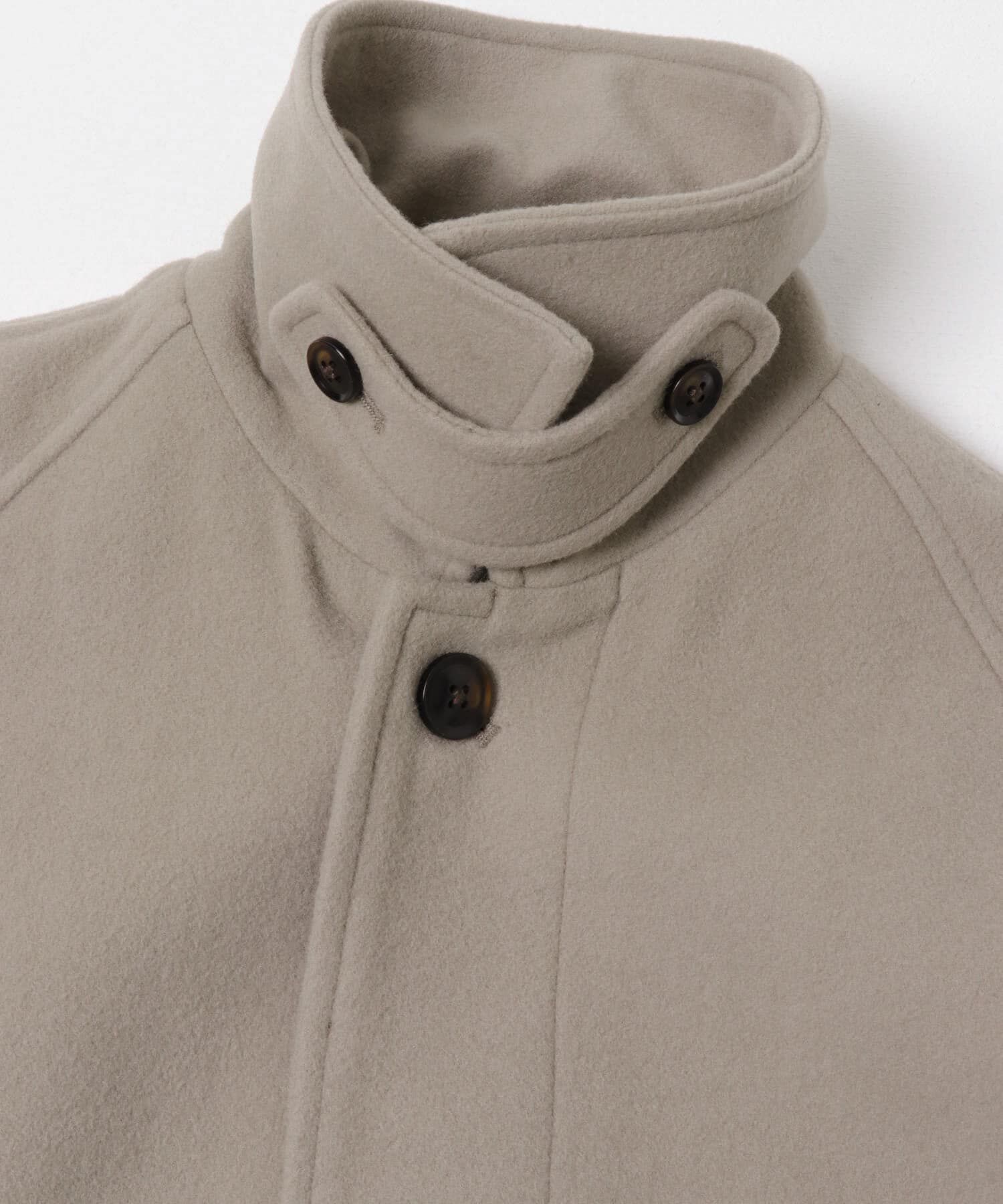 URBAN RESEARCH DOORS「ウール100バルマカーンコート」|ノーカラーコート|