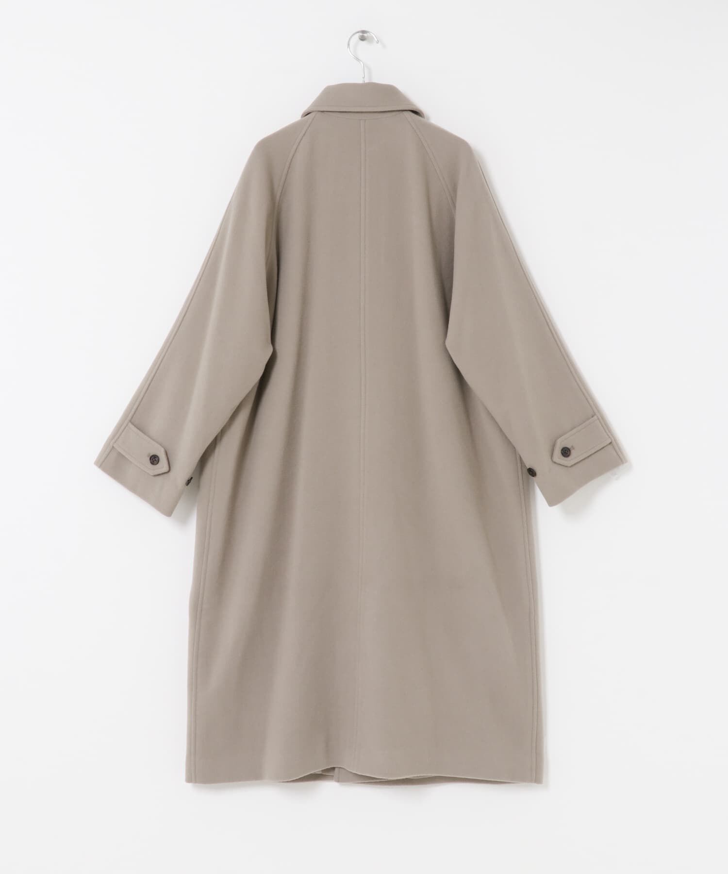 URBAN RESEARCH DOORS「ウール100バルマカーンコート」|ノーカラーコート|