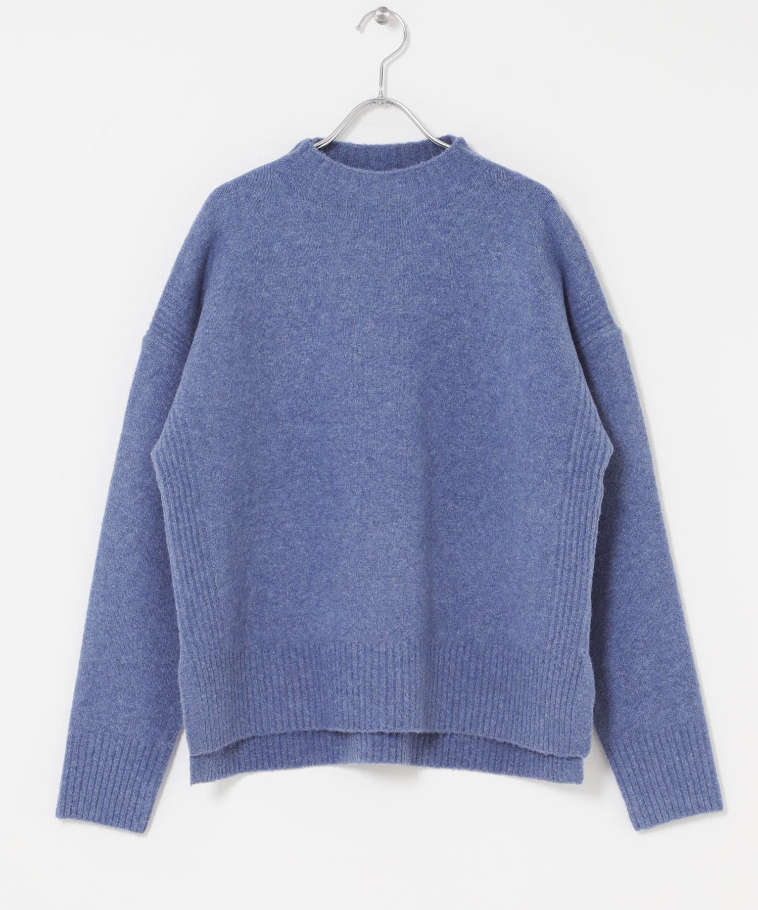 URBAN RESEARCH DOORS「ハイネックサイドスリットニット」|ニット・セーター|