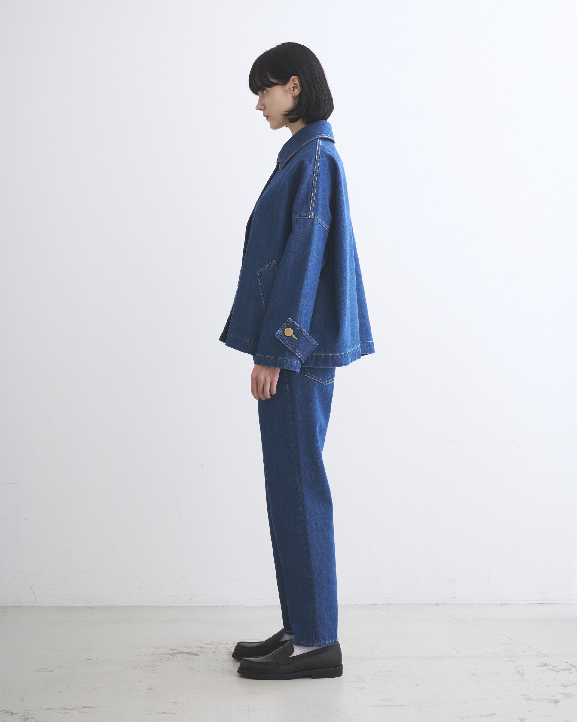 Traditional Weatherwear「MALTON BUTTON THROUGH SHORT DENIM」|その他|