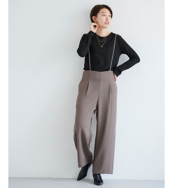 le.coeur blanc「ラメリブカットソー」|Tシャツ・カットソー|