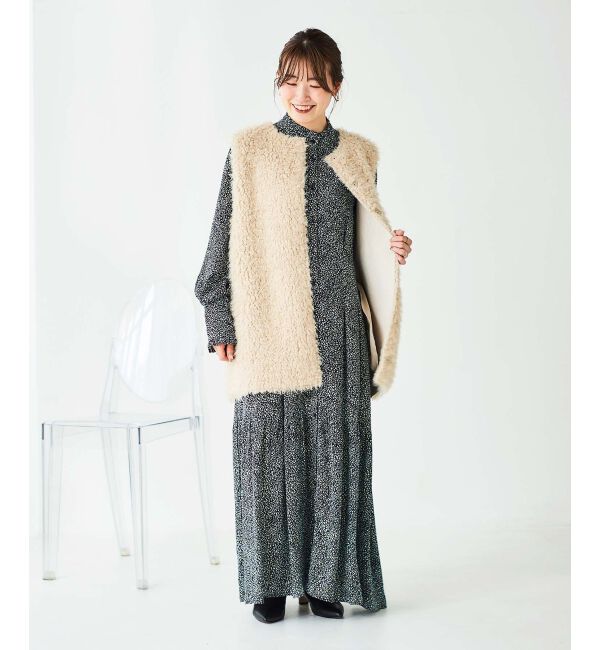 le.coeur blanc「TORRAZZO DONNAエコムートン&times;ボア2wayベスト」|その他|