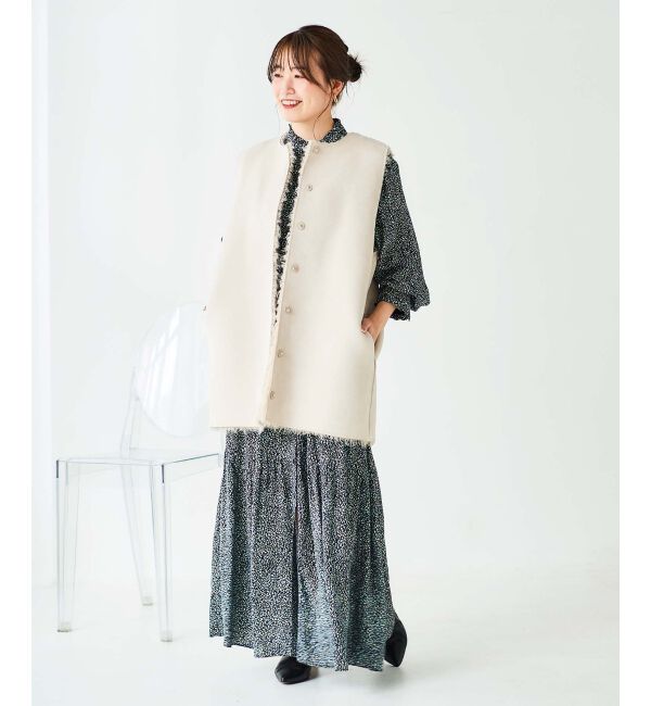 le.coeur blanc「TORRAZZO DONNAエコムートン&times;ボア2wayベスト」|その他|