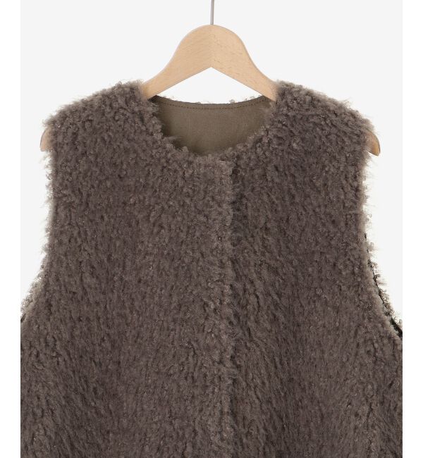 le.coeur blanc「TORRAZZO DONNAエコムートン&times;ボア2wayベスト」|その他|