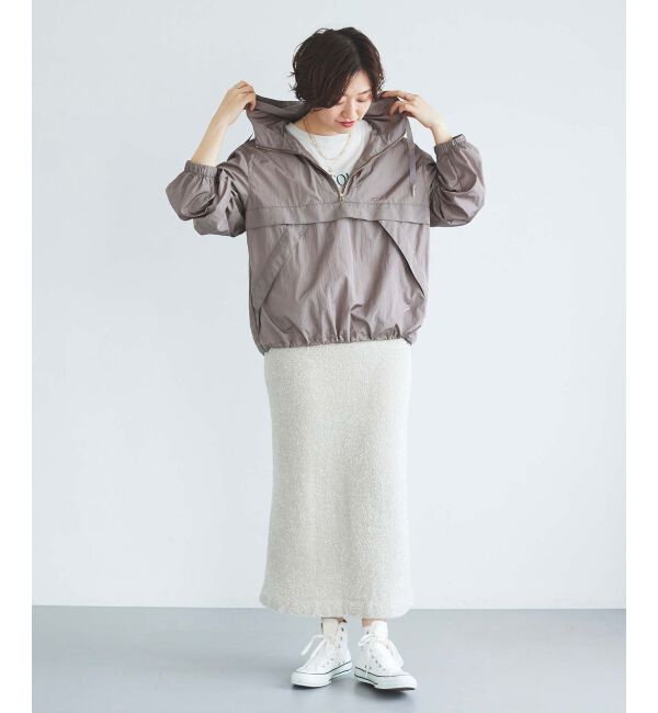 le.coeur blanc「シャイニーナイロンアノラックパーカー」|その他|