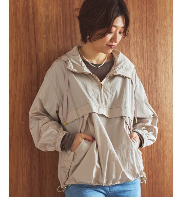 le.coeur blanc「シャイニーナイロンアノラックパーカー」|その他|