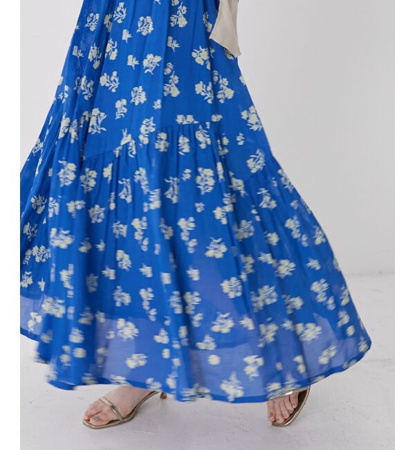  「《手洗い可能》Fanakaレトロフラワースカート」|スカート|