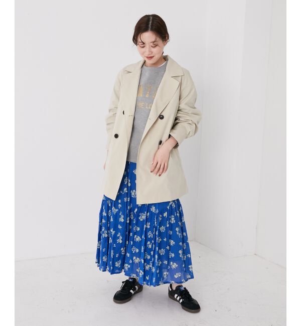  「《手洗い可能》Fanakaレトロフラワースカート」|スカート|