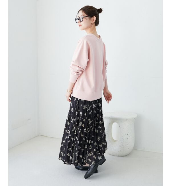  「《手洗い可能》Fanakaレトロフラワースカート」|スカート|